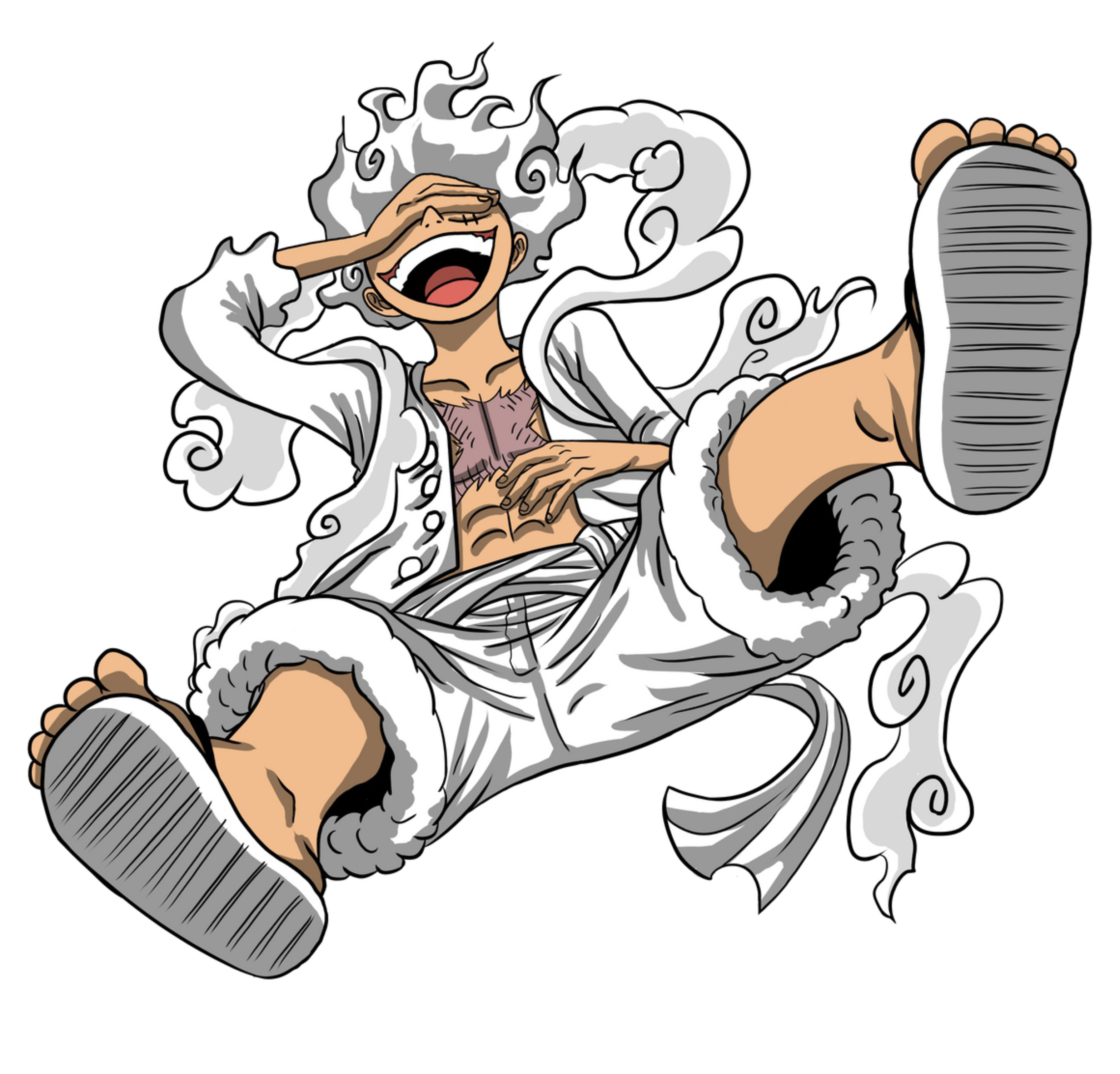 Luffy Duduk